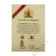 QARANC Oath Of Allegiance Certificate